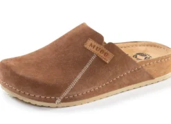 Mubb, trendige Clogs, Weite H, aus Leder