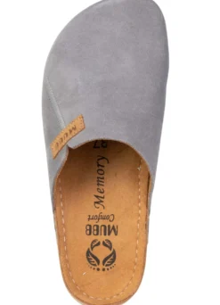 Mubb, trendige Clogs, Weite H, aus Leder