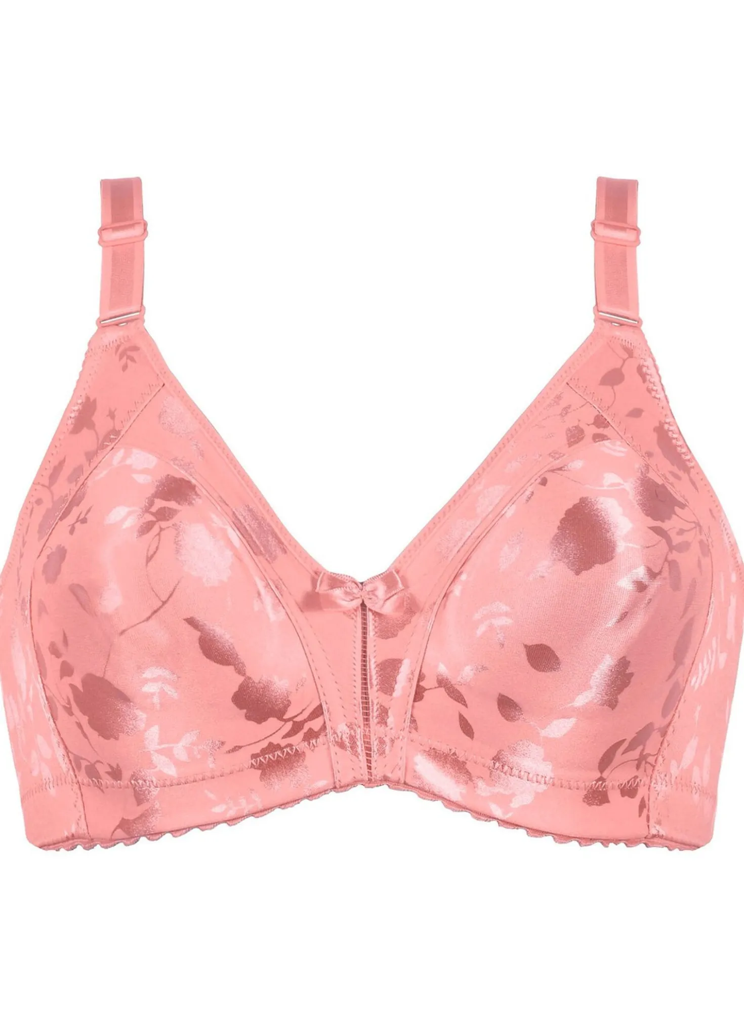 Naturana Minimizer-BH mit dezent glänzendem Floraldruck