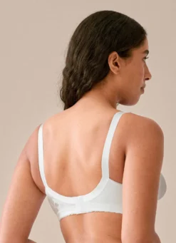 Naturana Minimizer-BH mit dezent glänzendem Floraldruck