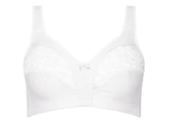 Naturana Zweierpack BH mit elastischer Spitze