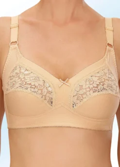 Naturana Zweierpack BH mit Spitze in den Obercups