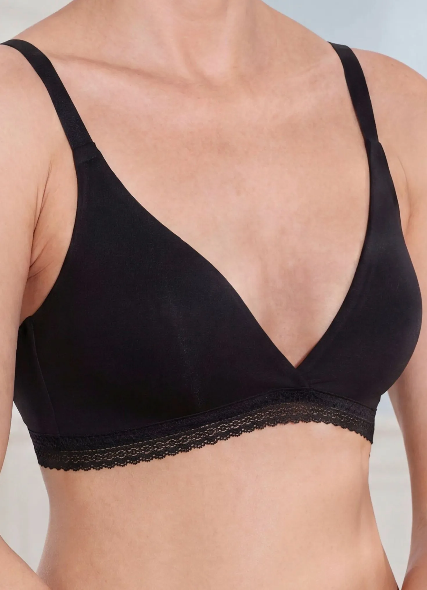 Naturana Zweierpack BH mit vorgeformten Cups