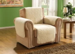 Nicht rutschende Sessel- und Sofaschoner