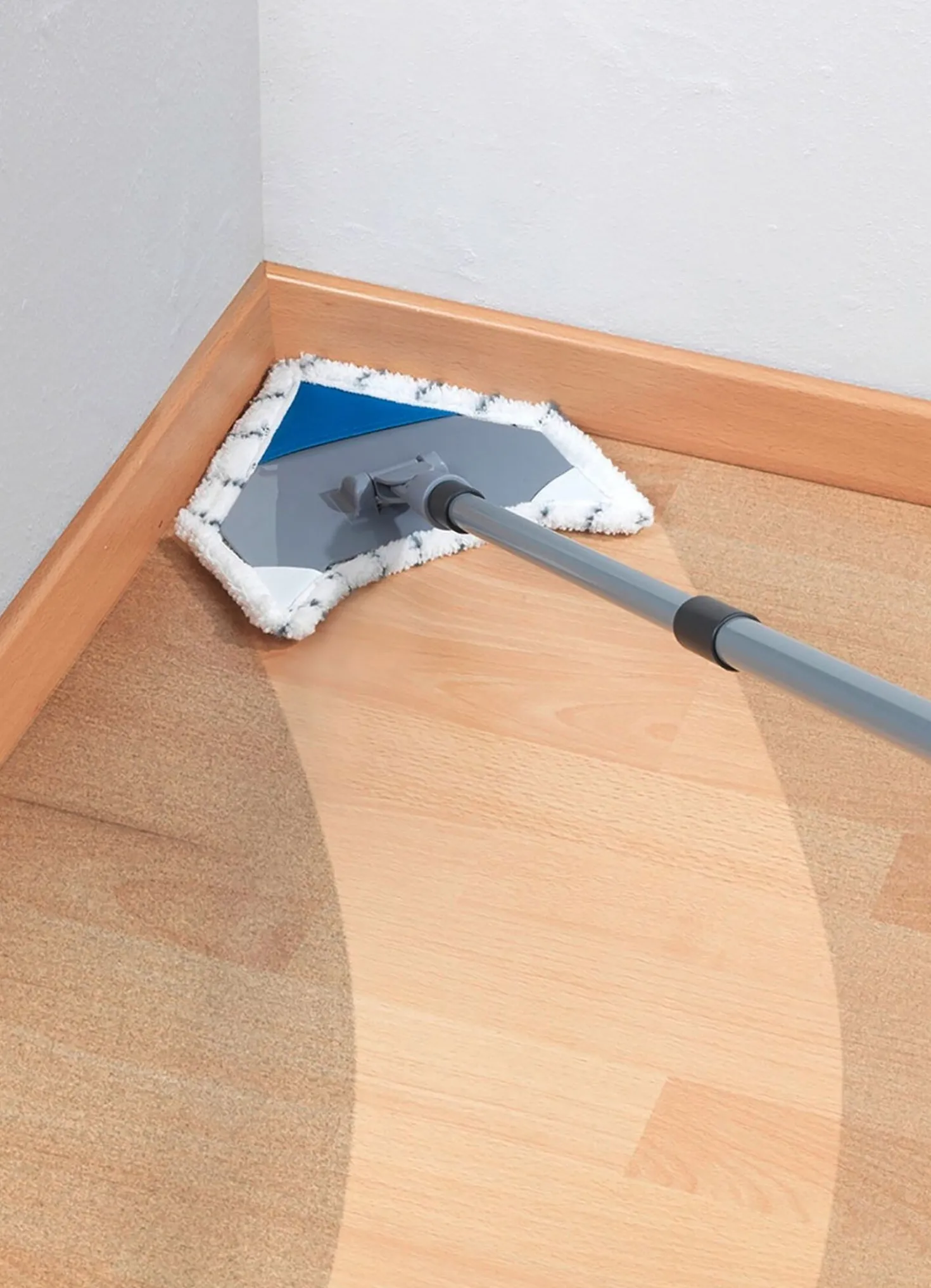 Nie mehr bücken mit dem Multiflex-Wischer-Set