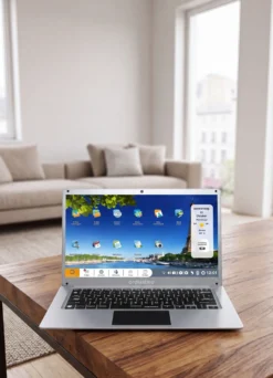 Notebook Eve 4 mit einfacher Benutzeroberfläche