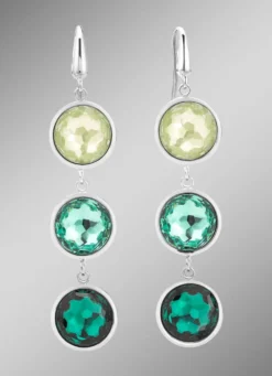 Ohrhaken mit Swarovski-Kristalle