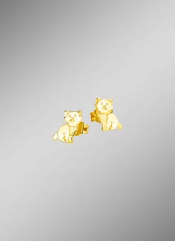 Ohrstecker mit Katze