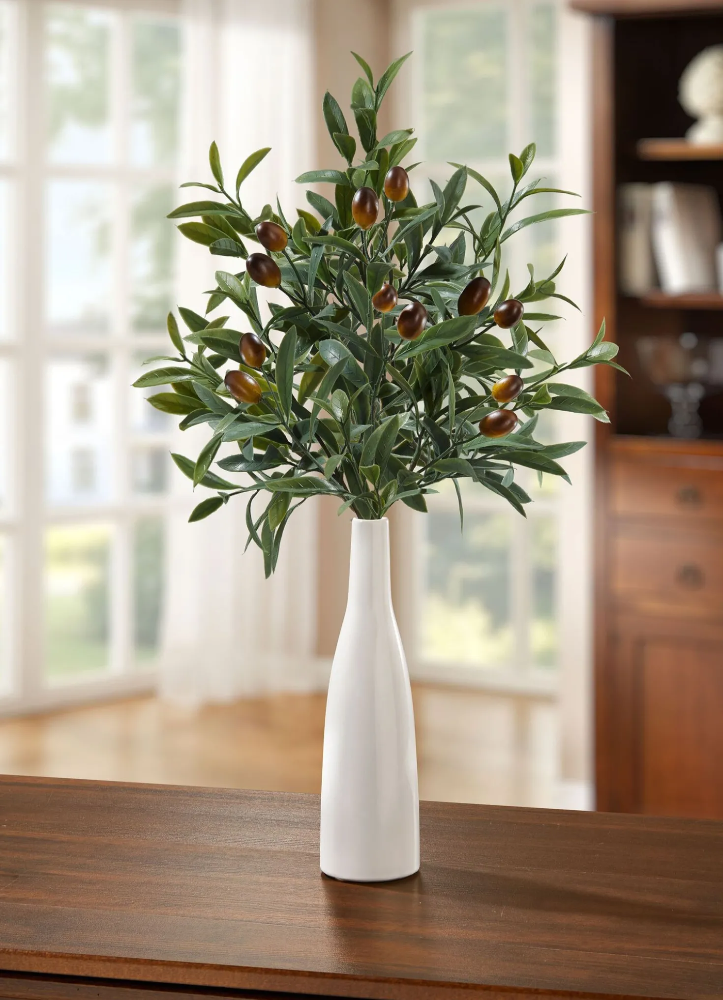 Olivenzweige in Vase