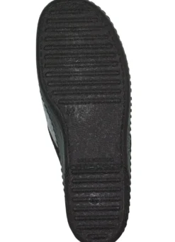 Pantoffel aus weichem Veloursmaterial