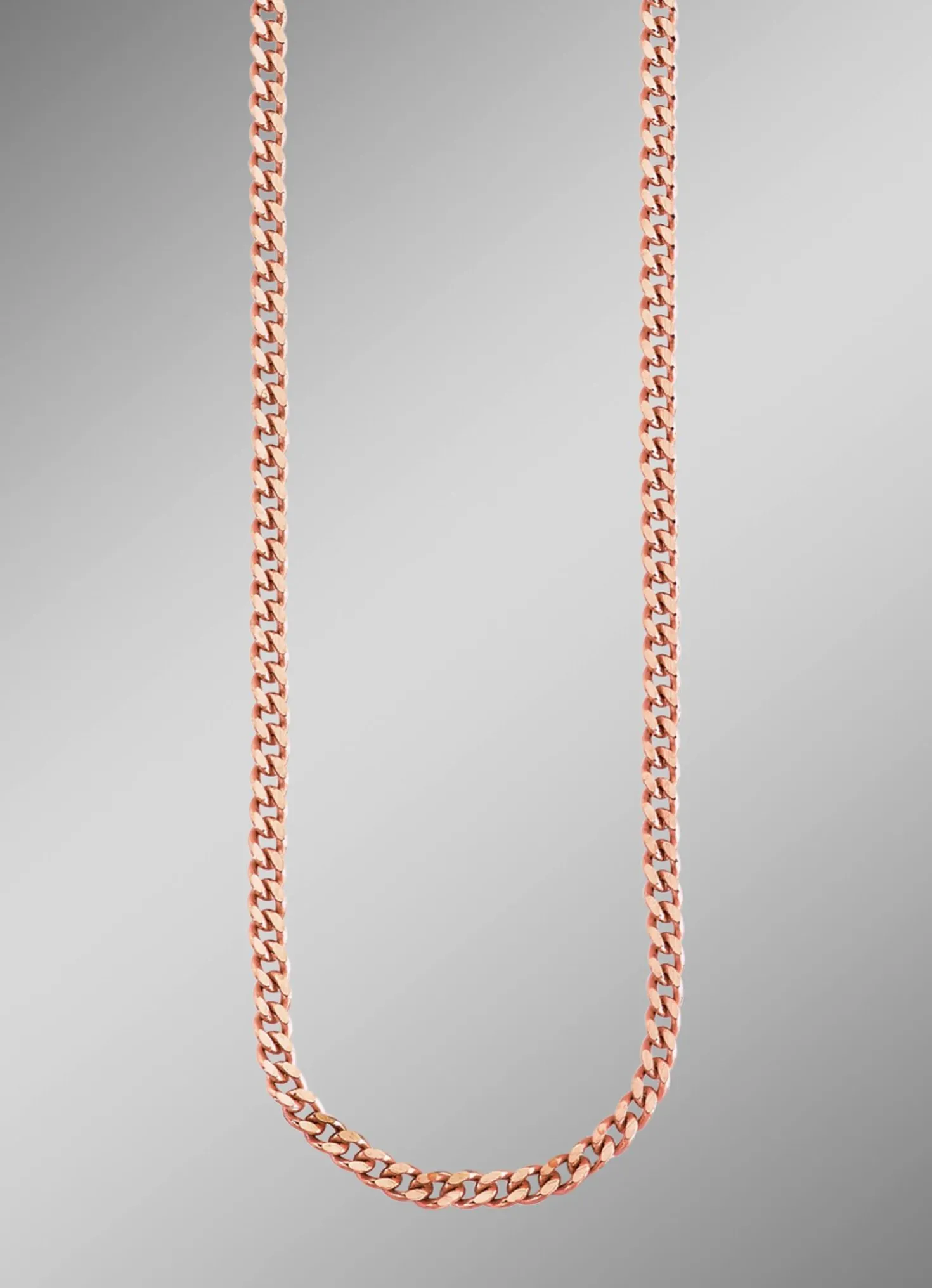 Panzerkette in Roségold