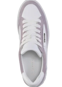 Peter Kaiser Schnür-Sneaker aus Nappa- und Veloursleder