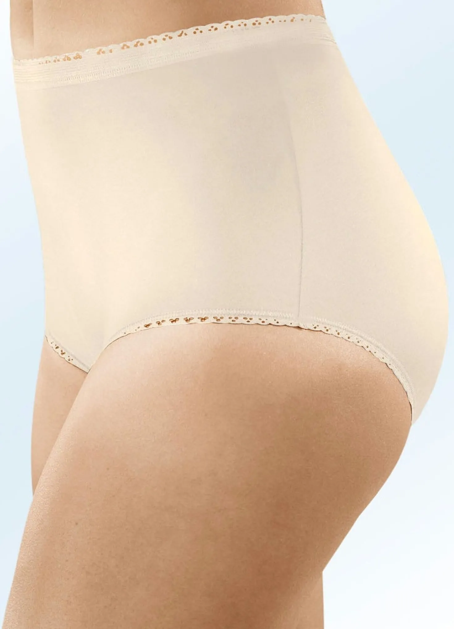 Playtex Dreierpack Slips mit Spitzenbandabschlüssen