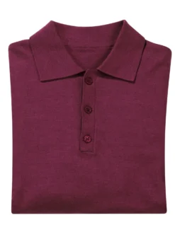 Polopullover mit kurzer Knopfleiste