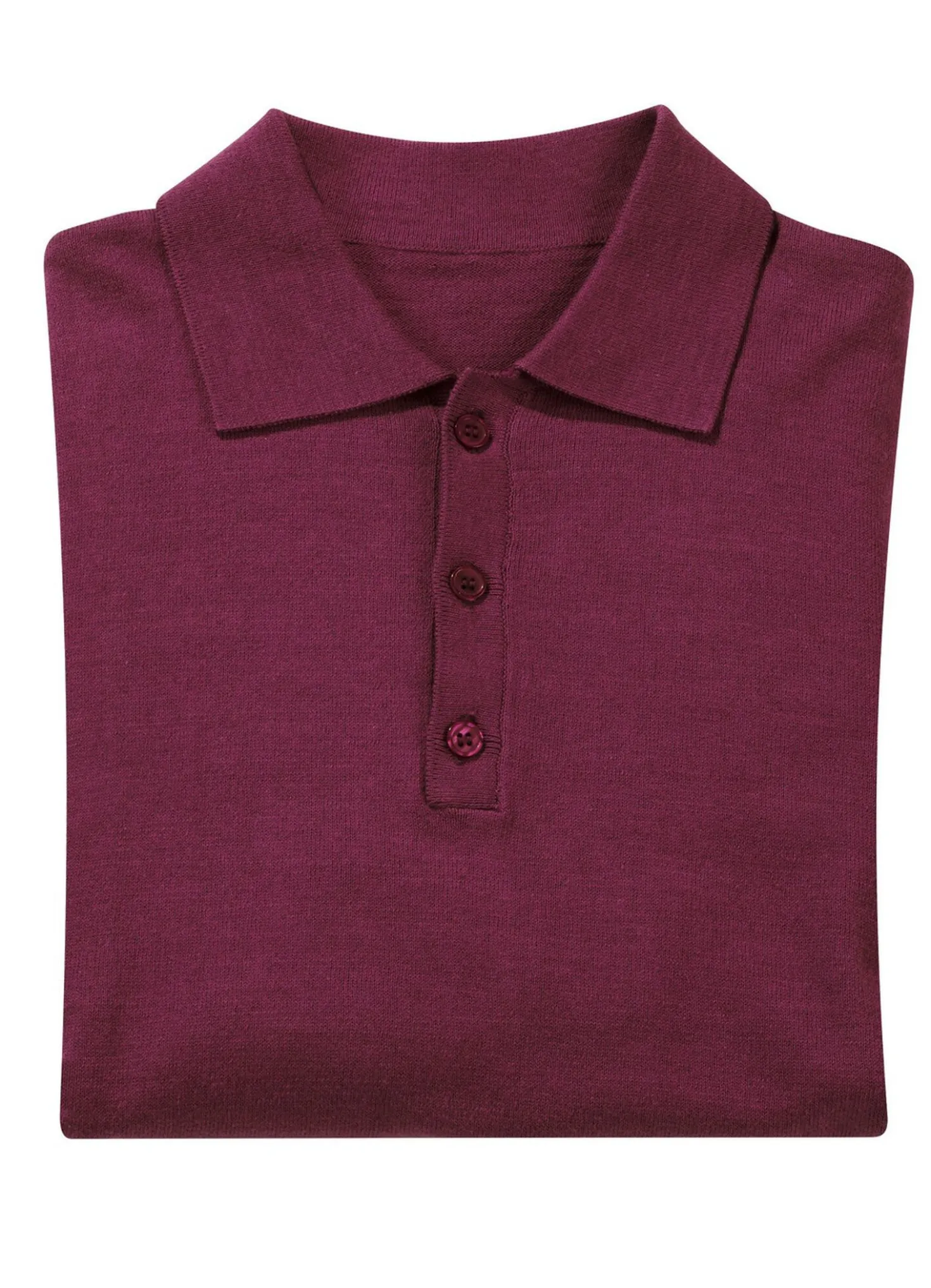Polopullover mit kurzer Knopfleiste