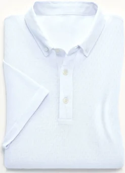 Poloshirt in Struktur-Qualität