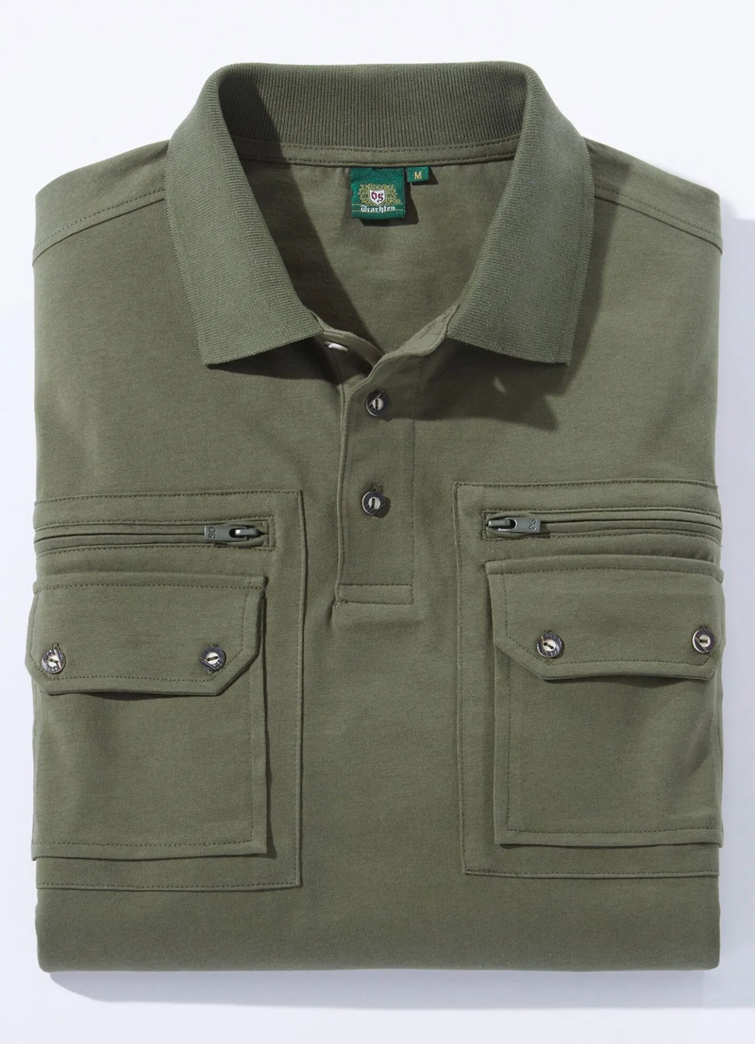 Poloshirt mit Brusttaschen
