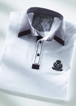 Poloshirt mit Hemdkragen