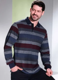 Poloshirt mit Knopfleiste