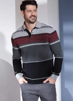Poloshirt mit Knopfleiste