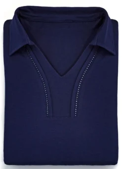 Poloshirt mit langen Ärmeln
