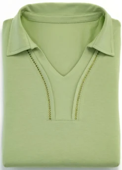 Poloshirt mit langen Ärmeln