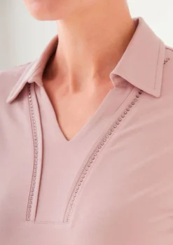 Poloshirt mit langen Ärmeln