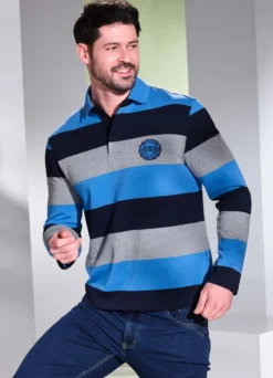 Poloshirt mit Stickerei