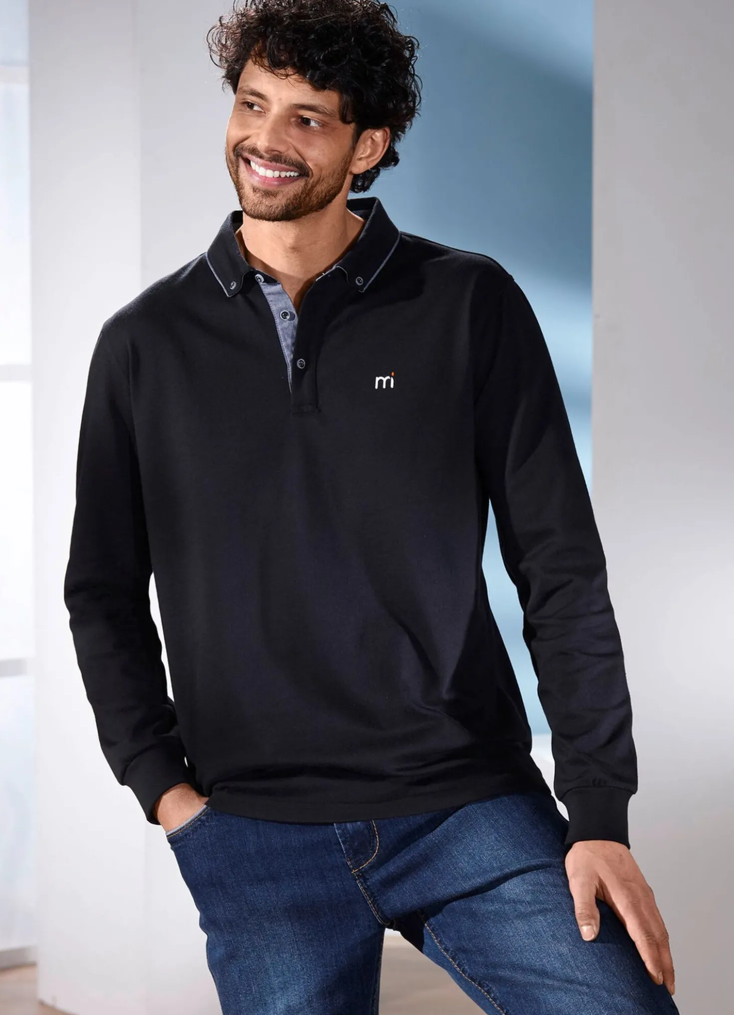 Poloshirt von „Milano Italy“