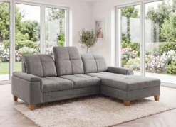 Polsterecke mit Longchair und Funktion