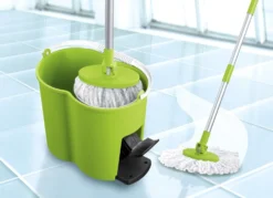 Power-Wischmopp Set Antibakteriell Deluxe