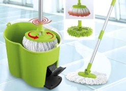 Power-Wischmopp Set Antibakteriell Deluxe