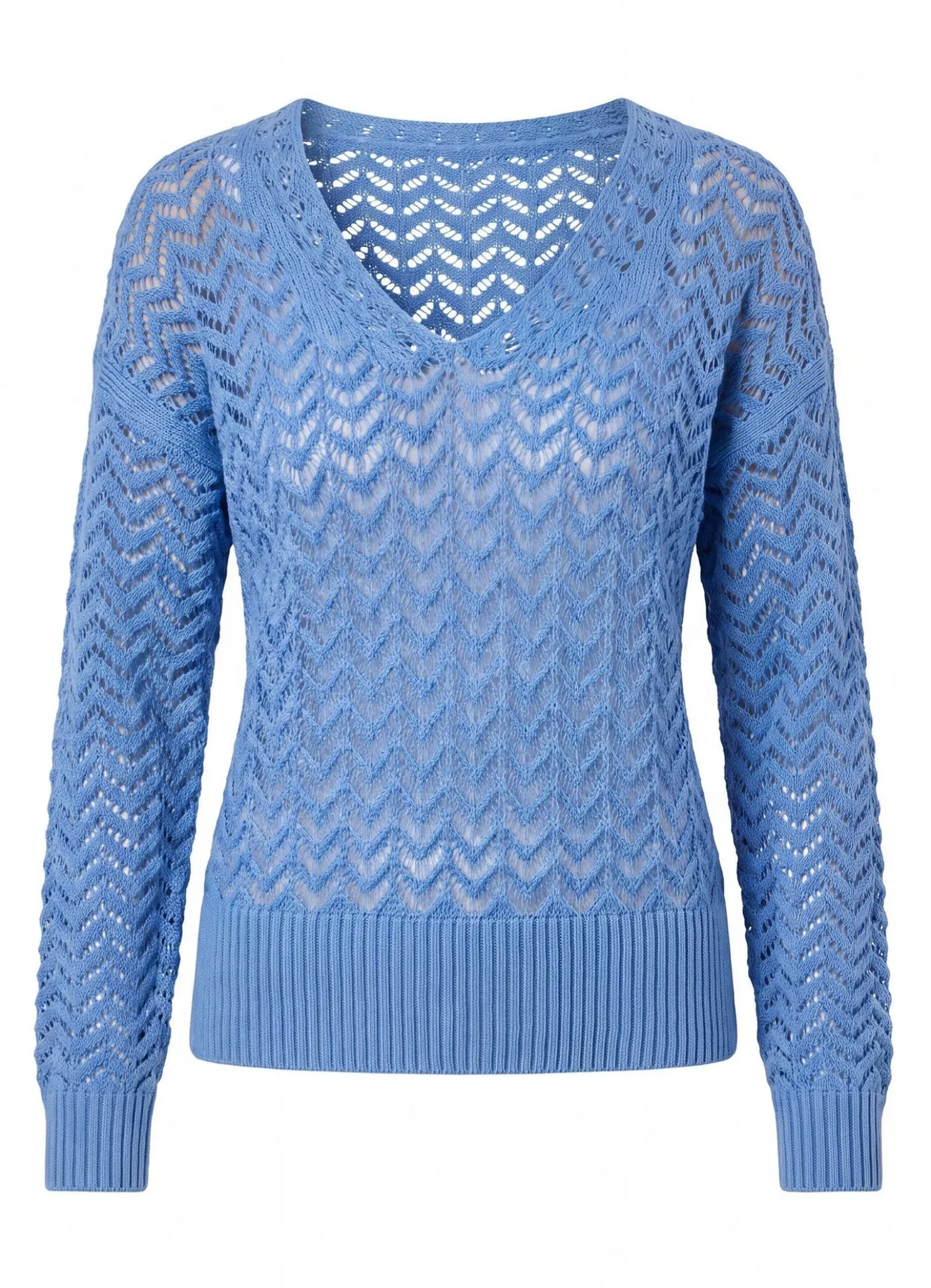 Pullover aus hochwertigem Glanzeffektgarn