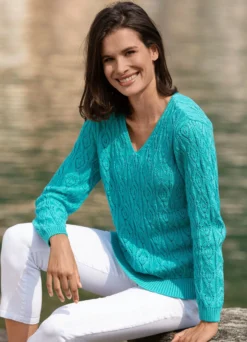 Pullover im Mustermix