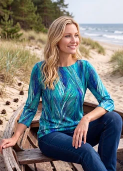 Pullover in Feinstrick