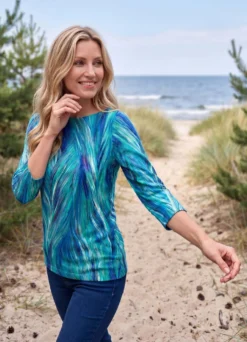 Pullover in Feinstrick