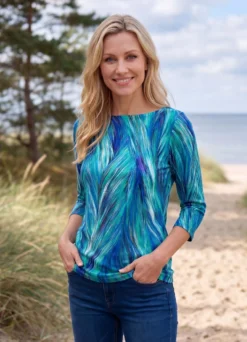 Pullover in Feinstrick