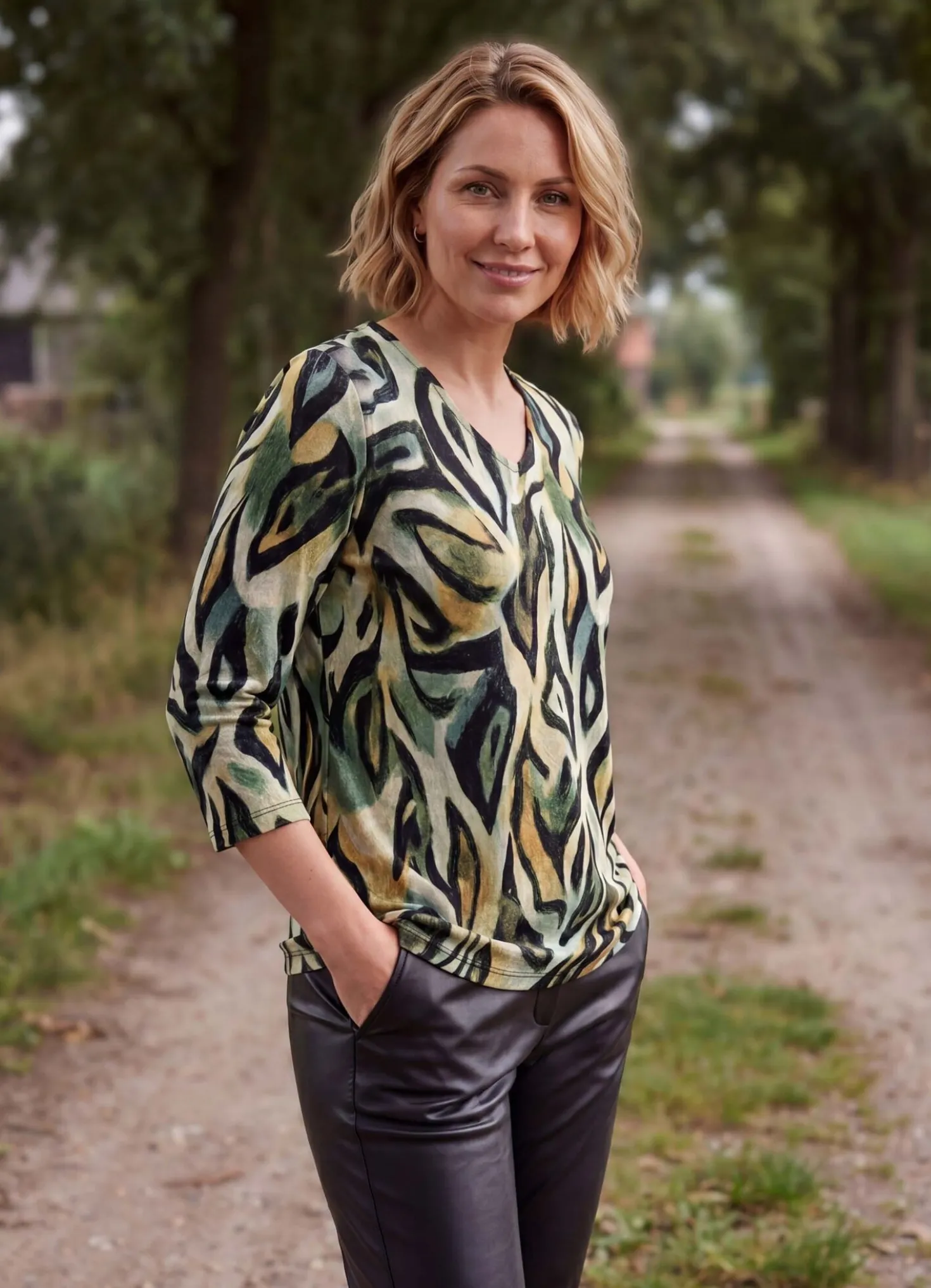 Pullover in Feinstrick