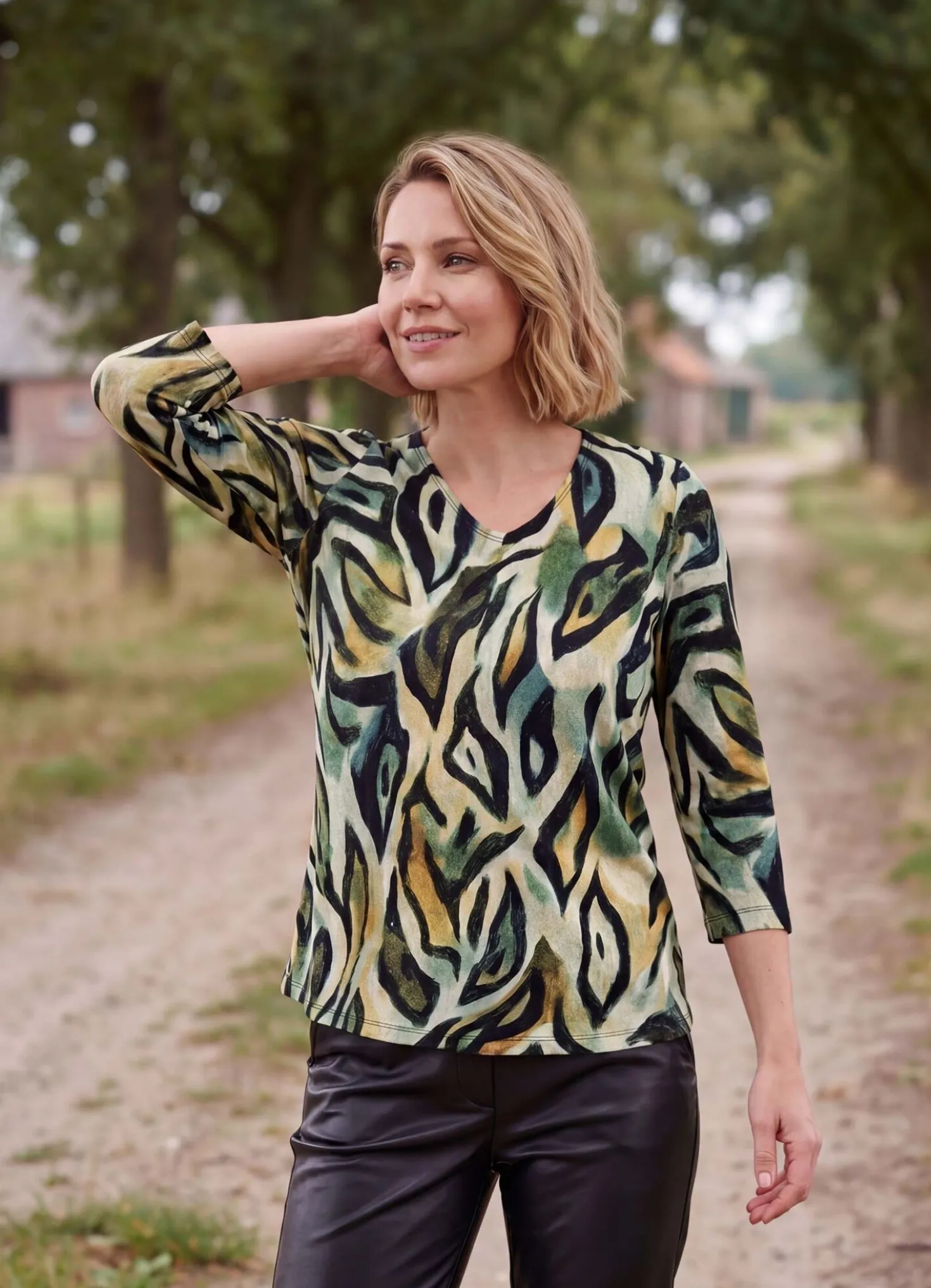 Pullover in Feinstrick