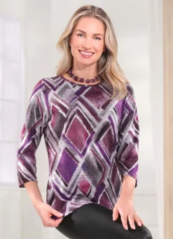 Pullover in Feinstrick