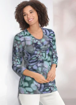 Pullover in Feinstrick