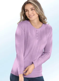 Pullover in Feinstrick