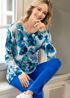 Pullover in Feinstrick