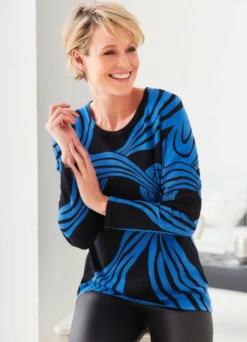 Pullover in Feinstrick
