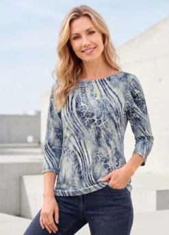 Pullover in Feinstrick