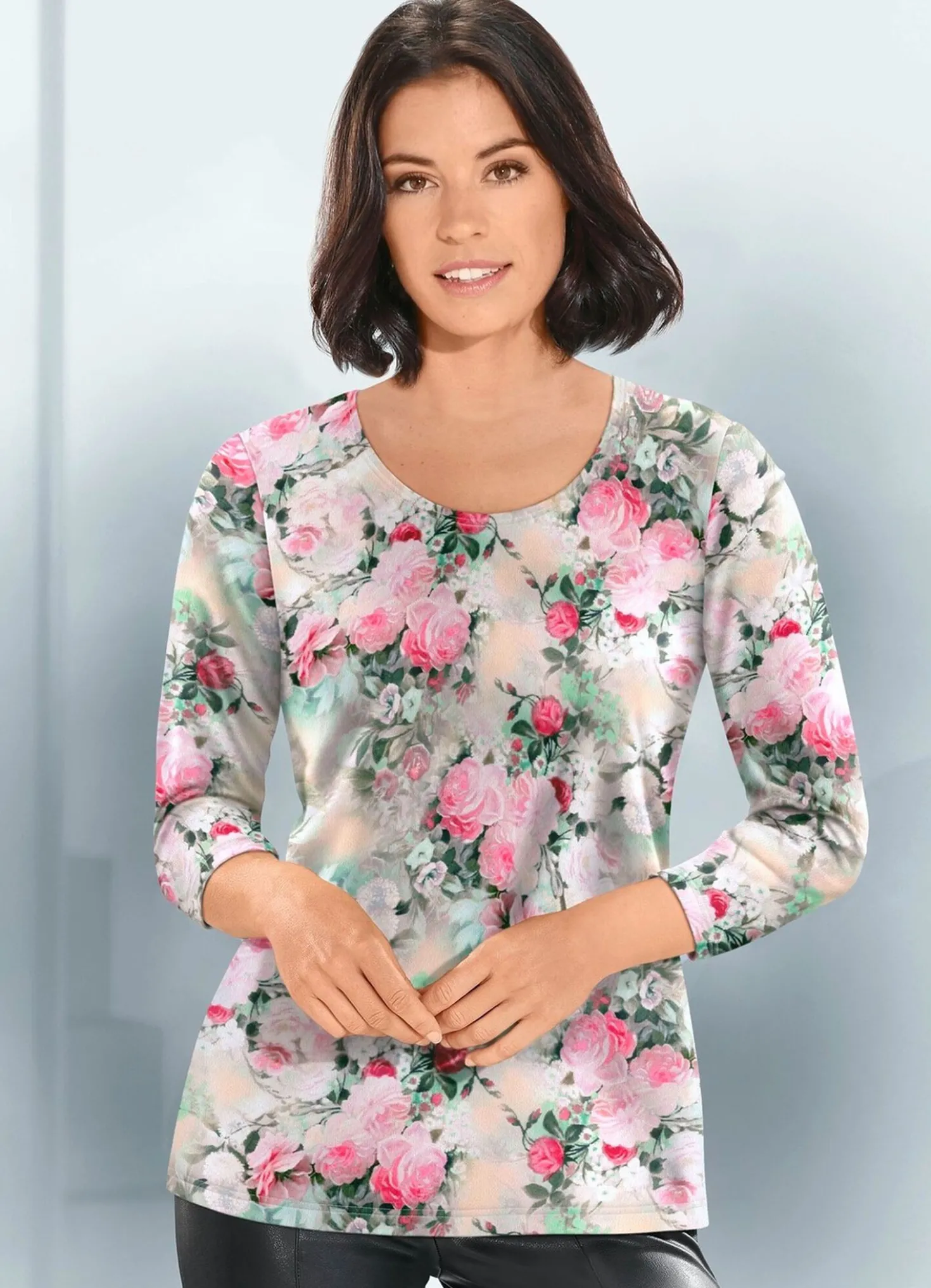 Pullover in Feinstrick