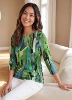 Pullover in Feinstrick