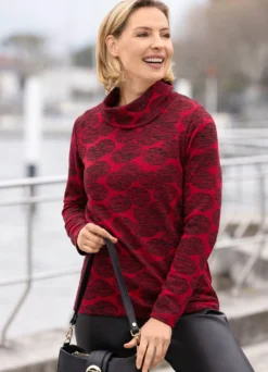 Pullover in Feinstrick