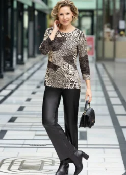 Pullover in Feinstrick