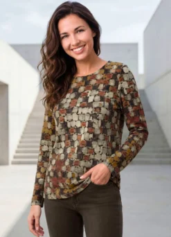 Pullover in Feinstrick